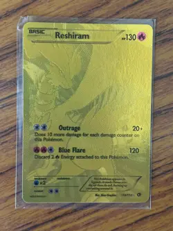 Legendary Treasures Reshiram 114/113 Secret Rare Pokemon LP/NM - Image 1