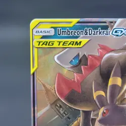 Pokemon TCG Tag Team Umbreon & Darkrai GX 125/236 Unified Minds NM Holo - Image 3