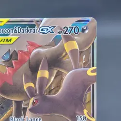 Pokemon TCG Tag Team Umbreon & Darkrai GX 125/236 Unified Minds NM Holo - Image 4