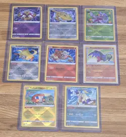 Pokemon Tcg Radiant Lot Of 8 Includes Steelix, Jurachi, And More - Image 1