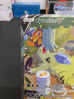 Pokemon TCG Battle Styles Tyranitar v Alternate Full Art Card 155/163 - Image 4