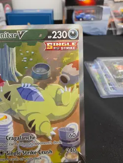 Pokemon TCG Battle Styles Tyranitar v Alternate Full Art Card 155/163 - Image 5