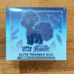 Pokemon Pokemon TCG Sword & Shield Silver Tempest Elite Trainer Box Vulpix 6+ - Image 1