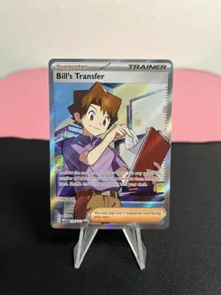 Bill's Transfer 194/165 Pokemon Sv: Scarlet & Violet 151 Ultra Rare Holo - NM - Image 1