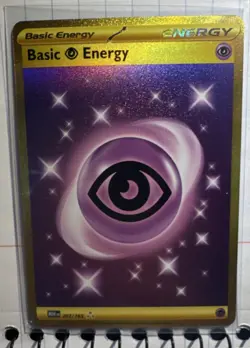 Pokemon Sv: Scarlet & Violet 151 BASIC PSYCHIC ENERGY 207/165 HYPER RARE HOLO FA - Image 1