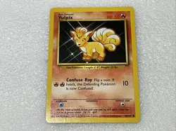 Pokemon Vulpix 068/102 Base Set LP FREE SH - Image 1