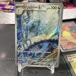 Pokemon TCG Dragonair Illustration Rare Full Art Holo 181/165 Scarlet & Violet … - Image 1