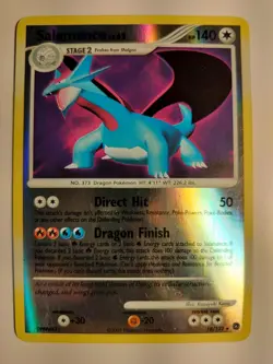 Pokemon Salamence 18/132 Secret Wonders Reverse Holo Rare LP - Image 1
