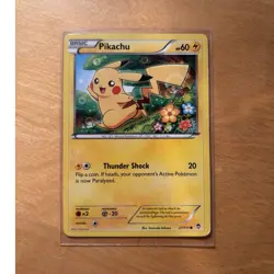 The Pokemon Company Pikachu 27/111 XY Furious Fists Regular Common English 60 HP - Image 1