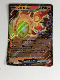 Pokemon TCG Paldea Evolved Chi-Yu 040/193 Near Mint - Image 1