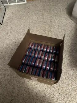 Sealed Pokemon TCG Ascended Heroes Mini Tin Case 40 Tins (j-hook) Opened Box - Image 1
