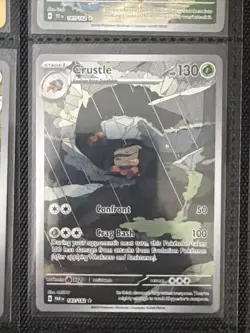 Crustle 183/182 Sv04: Paradox Rift Holo Illustration Rare Pokemon TCG NM - Image 1