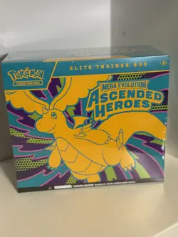 Pokemon Mega Evolution Ascended Heroes ETB Elite Trainer Box Dragonite - Image 1