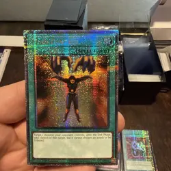 Mind Control 1st Edition Quarter Century Secret Rare RA02-EN046 Yu-Gi-Oh! - Image 1