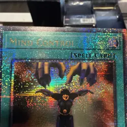 Mind Control 1st Edition Quarter Century Secret Rare RA02-EN046 Yu-Gi-Oh! - Image 2