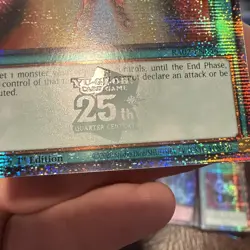 Mind Control 1st Edition Quarter Century Secret Rare RA02-EN046 Yu-Gi-Oh! - Image 3