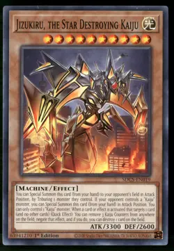 Jizukiru, the Star Destroying Kaiju SDCS-EN019 Yu-Gi-Oh 1st Edition NM - Image 1
