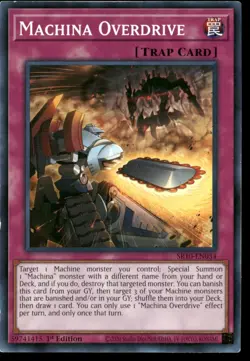 Machina Overdrive SR10-EN034 Common / Short Print Yu-Gi-Oh 1st Edition Near Mint - Image 1