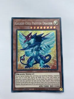 BLMM-EN007 Galaxy-Eyes Photon Dragon Secret Rare 1st Ed YuGiOh - Image 1