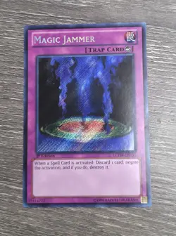 Yu-Gi-Oh! TCG Magic Jammer LCYW-EN153 Secret Rare 1st Ed NM - Image 1