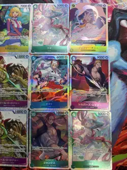One Piece TCG OP13 Carrying On His Will (NOT ENGLISH) SR 15 Card Bulk Lot - Image 3