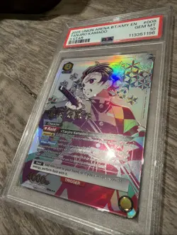 Union Arena Demon Slayer Tanjiro Kamado 3*** STAR PSA 10 (POP 37) - Image 2