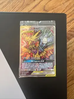 Pokemon TCG Moltres Zapdos Articuno GX SM210 Hidden Fate Promo Card Sealed - Image 1