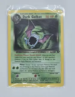 Dark Golbat Holo 2000 WOTC Team Rocket Set 7/82 Vintage Pokemon Card Mitsuhiro A - Image 3