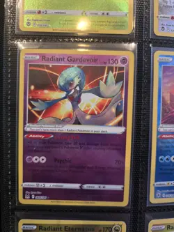Pokemon TCG Lot of 9 - Holo Radiant Pokemon Cards - NM - Image 5