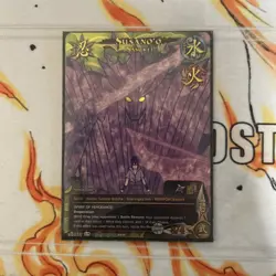 Official Bandai Naruto CCG Card Susano'o (Sasuke) Super Rare Near Mint 1537 S26 - Image 1