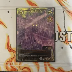 Official Bandai Naruto CCG Card Susano'o (Sasuke) Super Rare Near Mint 1537 S26 - Image 3