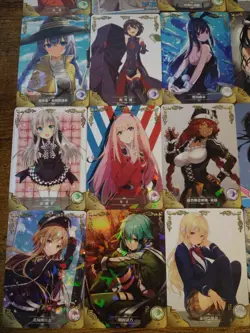 PREMIUM 20 Waifu Card Lot - Popular Anime Girls Asuna Fubuki Albedo Zero Two - Image 4