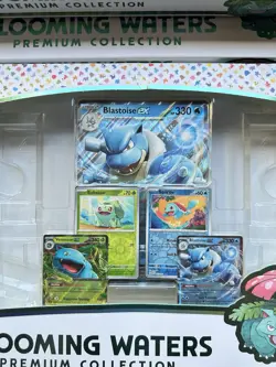(7) Pokemon 151 Blooming Waters Premium Collection 5 Promo Cards [ SHIPS TODAY!] - Image 2