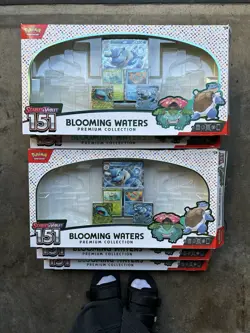 (7) Pokemon 151 Blooming Waters Premium Collection 5 Promo Cards [ SHIPS TODAY!] - Image 3