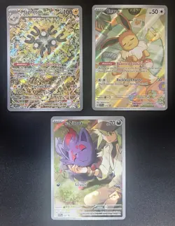 Pokemon TCG Black Star Promo Card Lot Eevee Magneton Zorua - Image 1