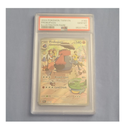 Pokemon TCG PSA 10 Probopass Illustration Rare Holo 182/167 TWM 2024 EN - Image 1