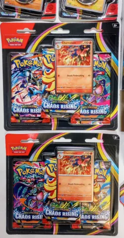 NEW Pokemon TCG Chaos Rising ETB, Booster Bundles, and Blisters LOT - Image 3