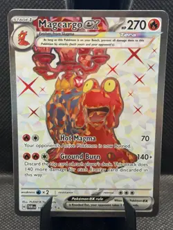 Magcargo ex 191/167 Ultra Rare Twilight Masquerade Pokemon Near Mint - Image 1