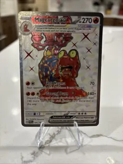 Pokemon Twilight Masquerade Magcargo EX 191/167 Masquerade Magcargo - Image 1