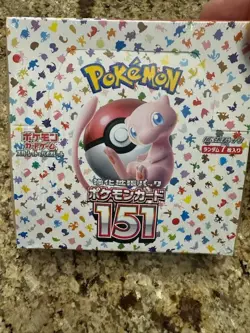 Pokemon Card game Scarlet & Violet Enhanced Expansion Pack 151 TCG - SEALED - Image 1
