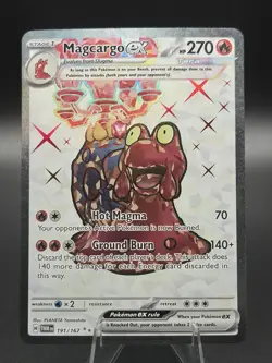 Magcargo ex 191/167 Sv06: Twilight Masquerade Holo - Pokemon TCG - NM - Image 1