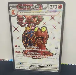 Pokemon Magcargo ex 191/167 SV06 Twilight Masquerade Ultra Rare Holo 270 HP - Image 4
