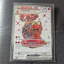 2024 Pokemon Twilight Masquerade Magcargo Ex Ultra Rare 191/167 - Image 1