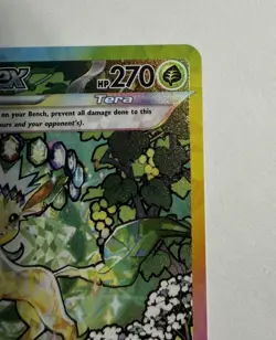 Leafeon ex 144/131 Sv: Prismatic Evolutions Holo Pokemon TCG - Image 4