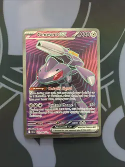 Pokemon TCG Genesect ex 161/086 Black Bolt 2025 Ultra Rare Full Art- NM - Image 1