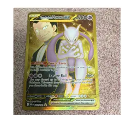 Team Rocket's Mewtwo ex Hyper Rare Sv10 Destined Rivals 240/182 English - Image 1