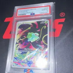 Nintendo 2025 Pokemon TCG Bulbasaur Illus Rare Holo ME01 #133 PSA 10 - Image 4