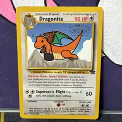 Dragonite 5 WB Stamped Movie Promo WOTC 1999 Pokemon Card LP - Image 1