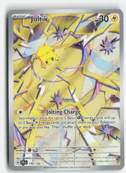 Joltik Holo Illustration Rare Pokemon SV07: Stellar Crown 150/142 NM - Image 1