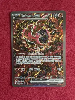 Pokemon TCG - Oricorio EX 024 Me: Mega Evolution Promo Holo Full Art - Image 3